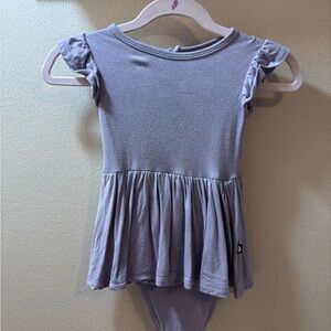 Kyte Twirl Bodysuit in Taro